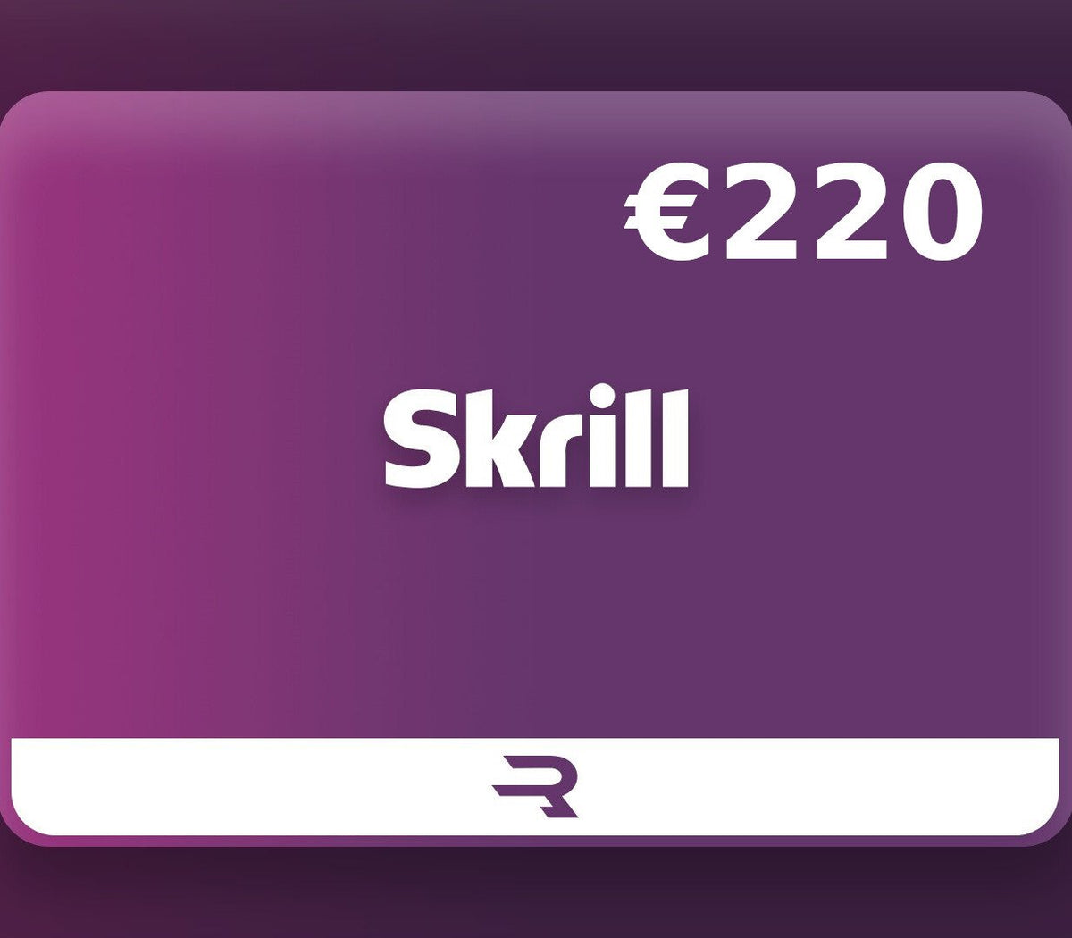 Rewarble Skrill 220 EUR Gift Card