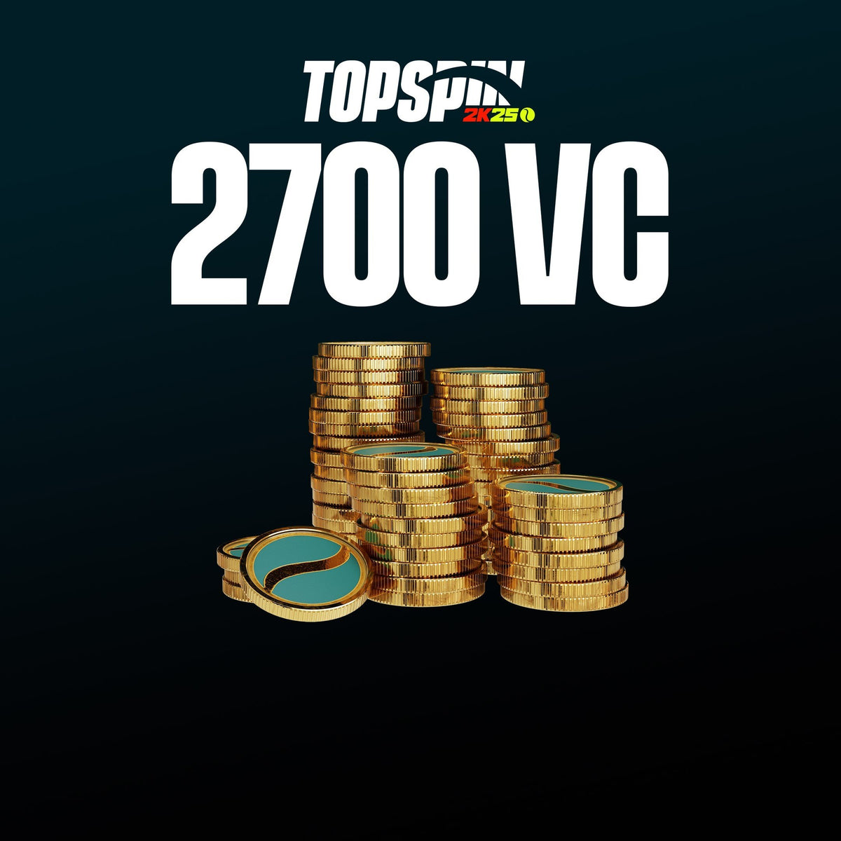 TopSpin 2K25 2,700 Virtual Currency Pack