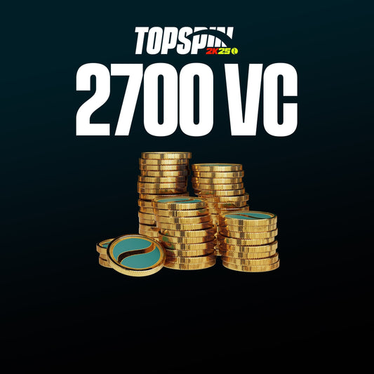 TopSpin 2K25 2,700 Virtual Currency Pack