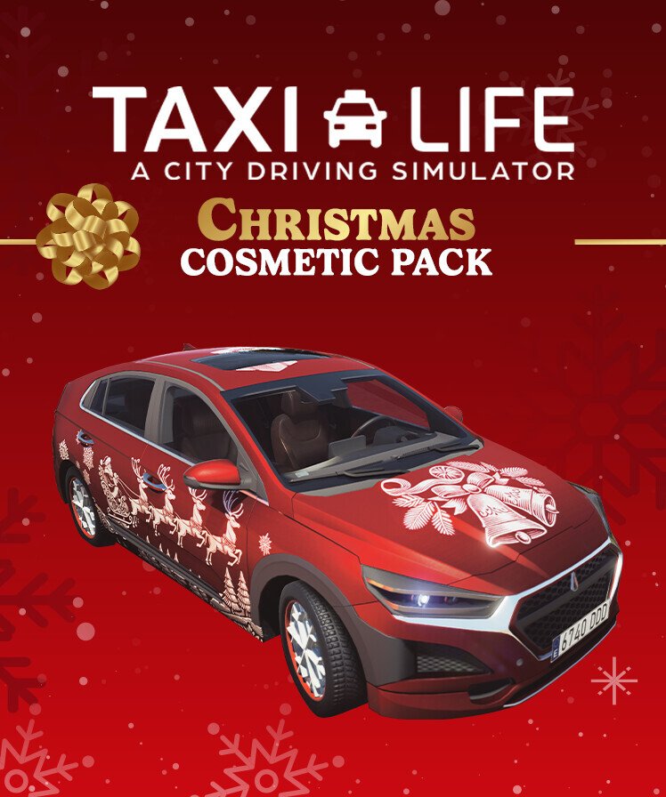 Taxi Life: A City Driving Simulator - Christmas Cosmetic Pack
