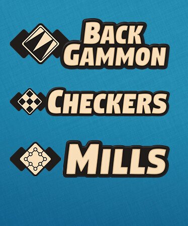 Backgammon + Checkers + Mills