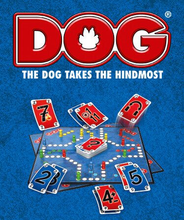 DOG- The dog takes the hindmost