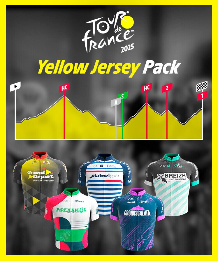 Tour de France 2025 - Yellow Jersey Pack
