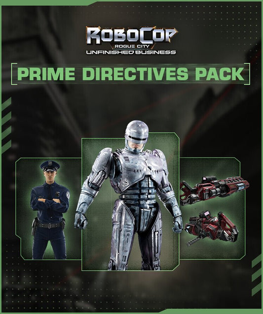 Robocop Rogue City - Unfinished Business - Prime Directives Pack