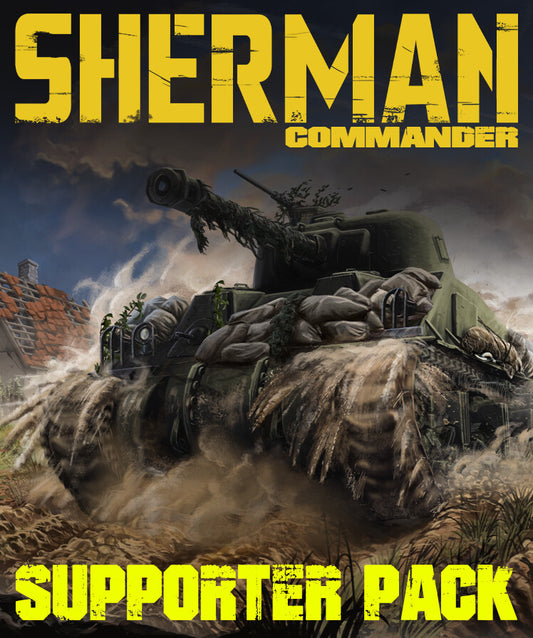 Sherman Commander - Supporter Pack