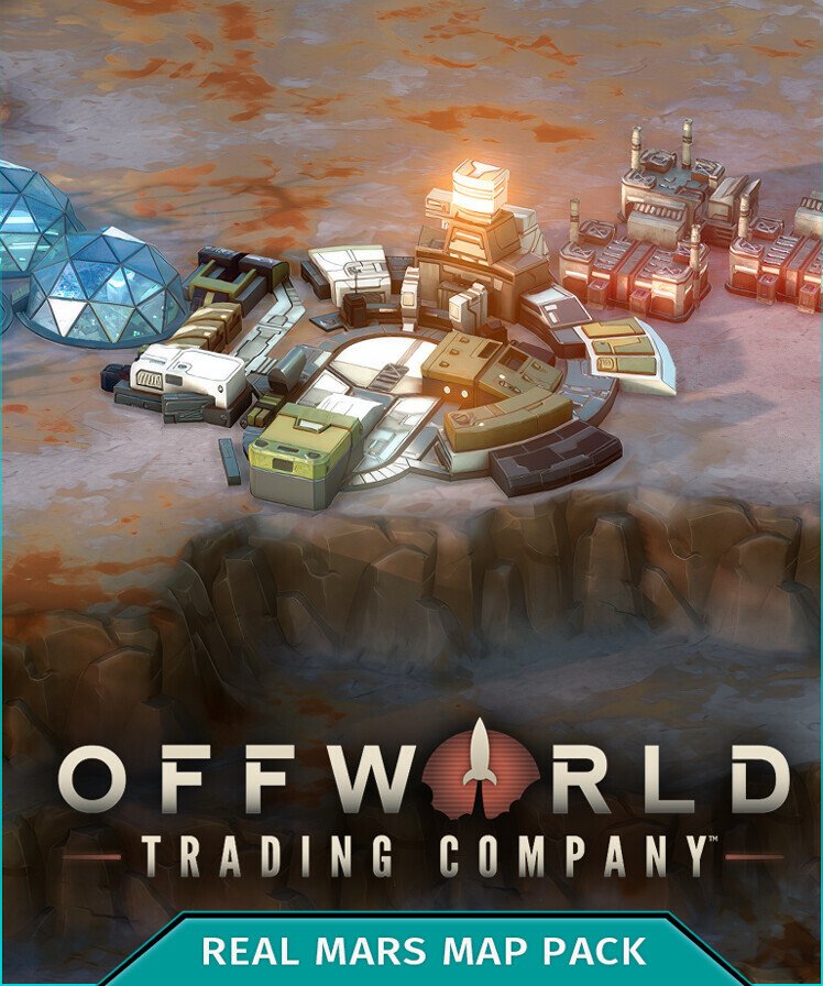 Offworld Trading Company - Real Mars Map Pack DLC