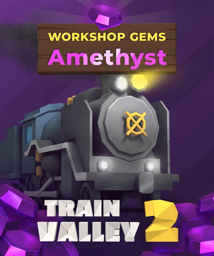 Train Valley 2: Workshop Gems - Amethyst