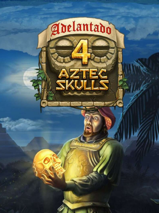 Adelantado 4 Aztec Skulls
