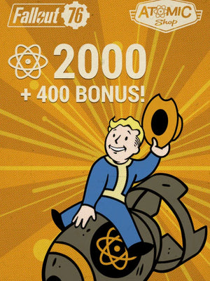 Fallout 76 - 2000 (+400 Bonus) Atoms
