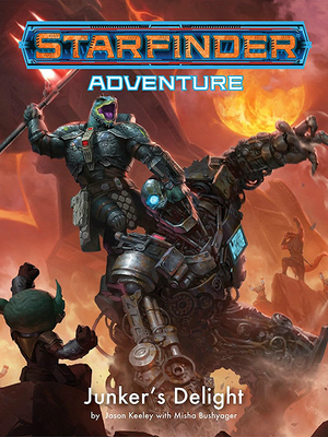 Starfinder Core Rulebook and Starfinder Adventure - Junker's Delight DLC
