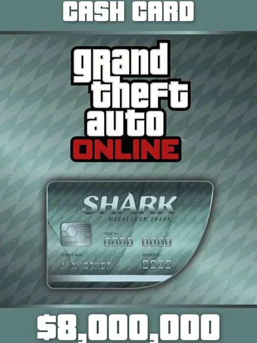 Grand Theft Auto Online - Tiger Shark Cash Card