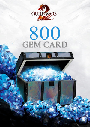 Guild Wars 2 - 800 Gems Card DLC