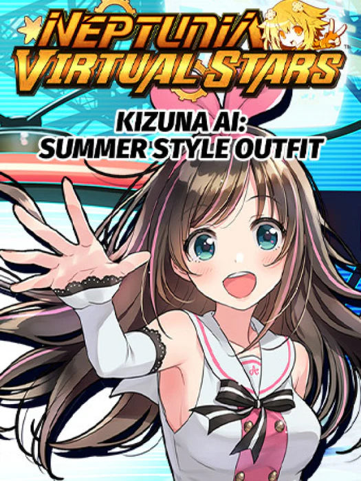 Neptunia Virtual Stars - Kizuna Ai Summer Style Outfit DLC