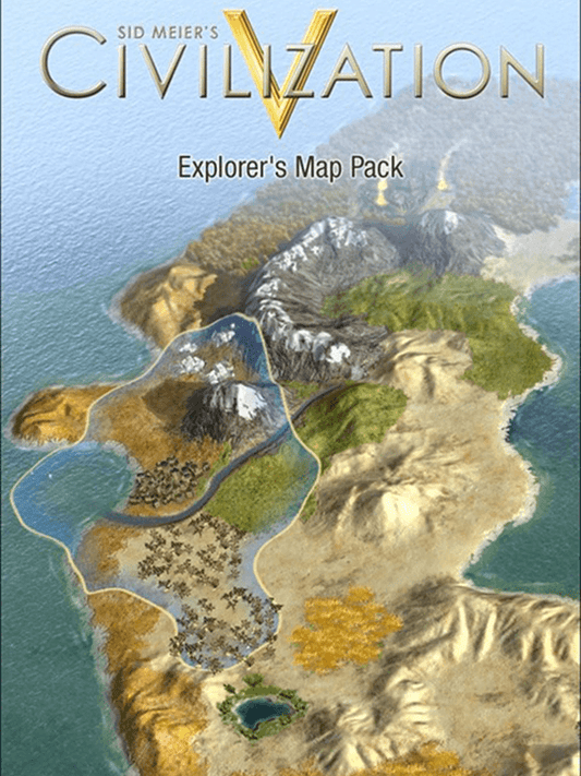 Sid Meiers Civilization V: Explorers Map Pack DLC MAC