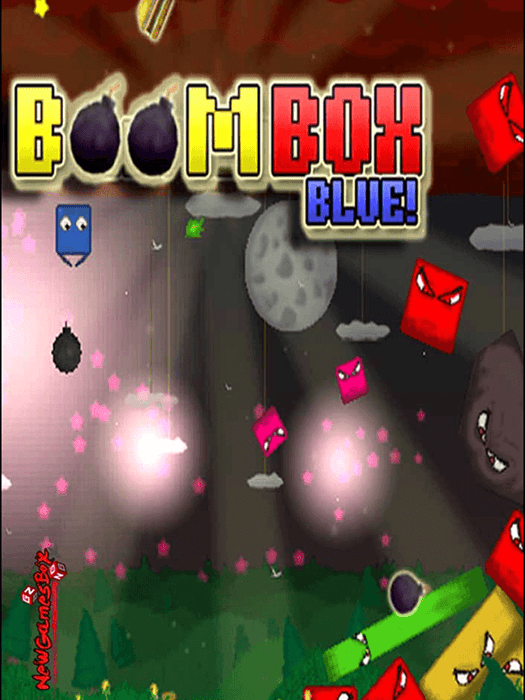 Boom Box Blue!