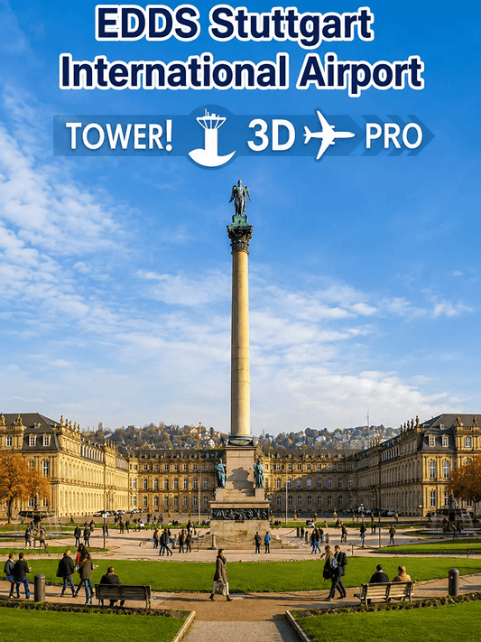 Tower!3D Pro - EDDS airport DLC