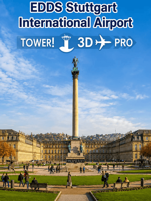 Tower!3D Pro - EDDS airport DLC