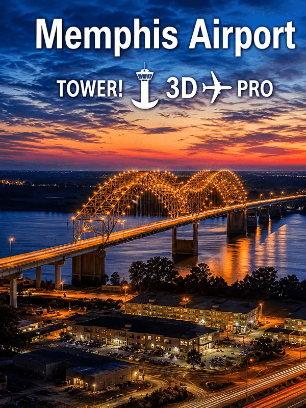 Tower!3D Pro - KMEM airport DLC