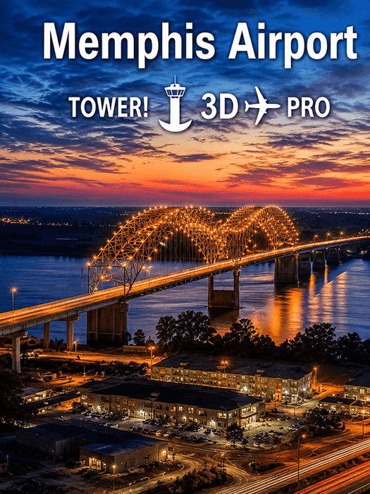 Tower!3D Pro - KMEM airport DLC