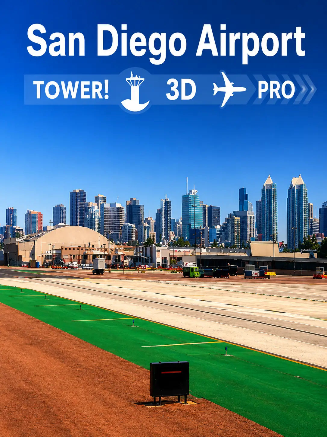 Tower!3D Pro - San Diego International [KSAN] airport DLC