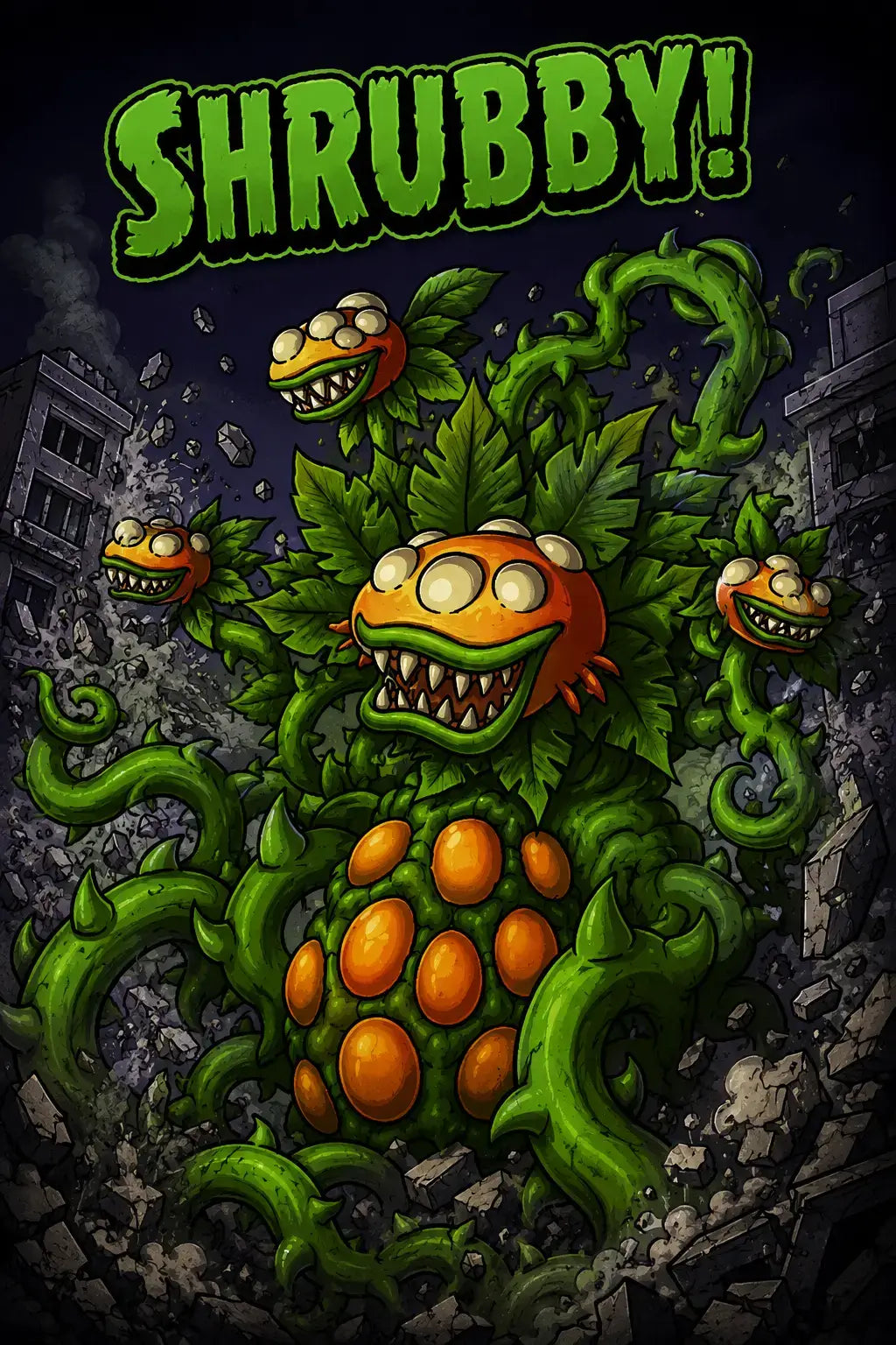 Kaiju-A-GoGo: Plant Zombie Shrubby Skin DLC
