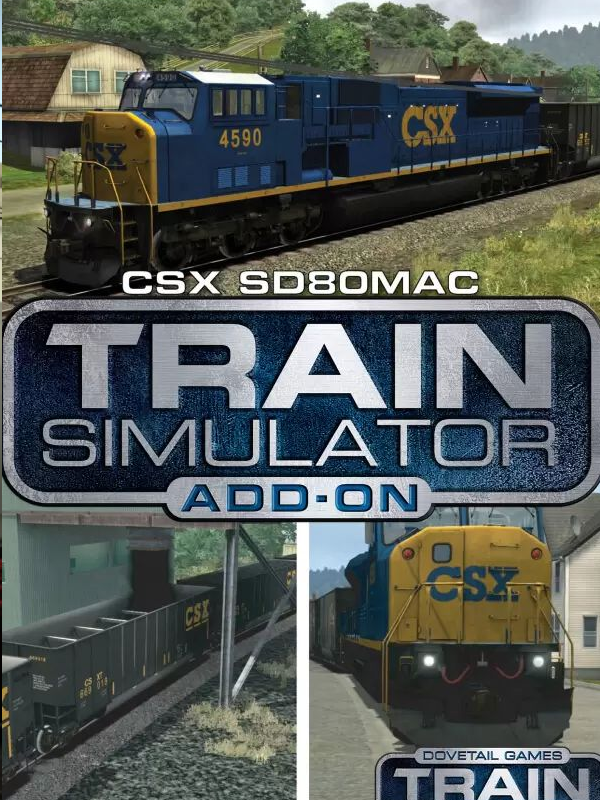 Train Simulator 2017 - CSX SD80MAC Loco Add-On DLC