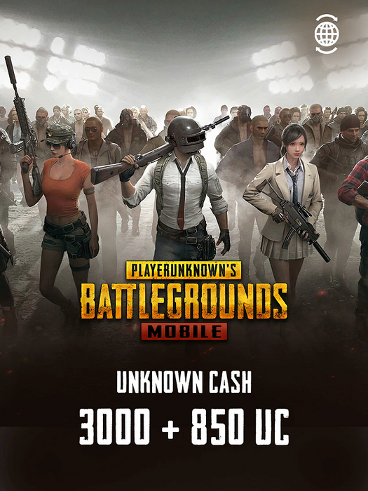 PUBG Mobile - 3000 + 850 UC