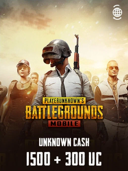 PUBG Mobile - 1500 + 300 UC