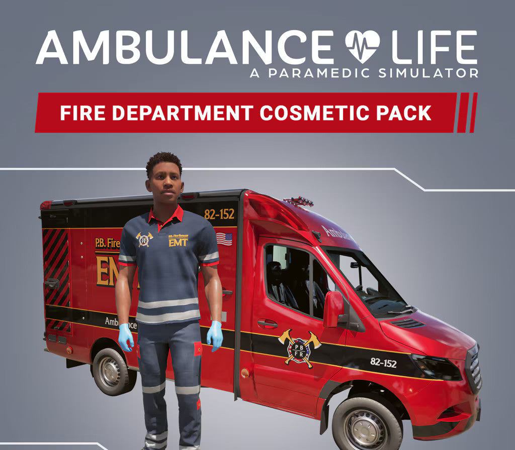 Ambulance Life: A Paramedic Simulator - Fire Department Cosmetic Pack DLC