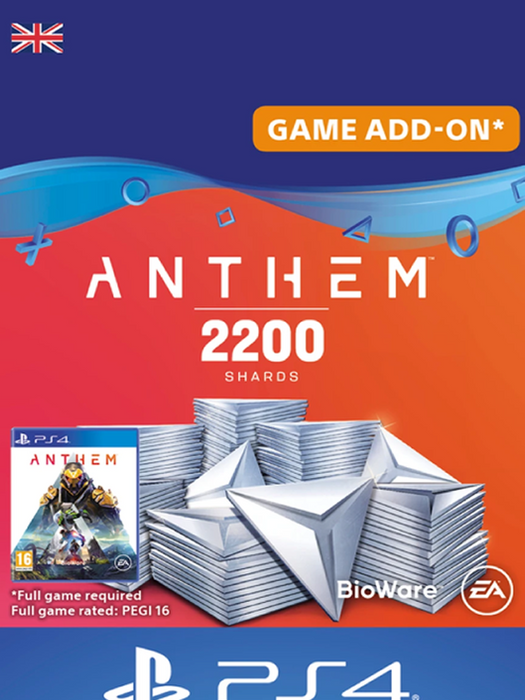 Anthem - 2200 Shards Pack