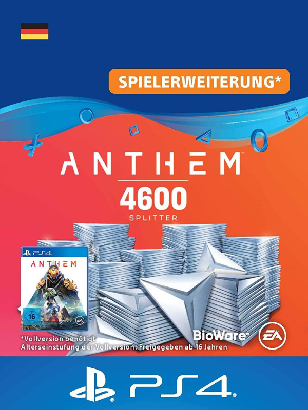 Anthem - 4600 Shards Pack