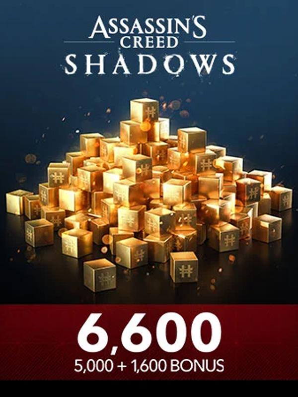 Assassin's Creed Shadows Helix Credits Extra Large Pack 6600 Credits