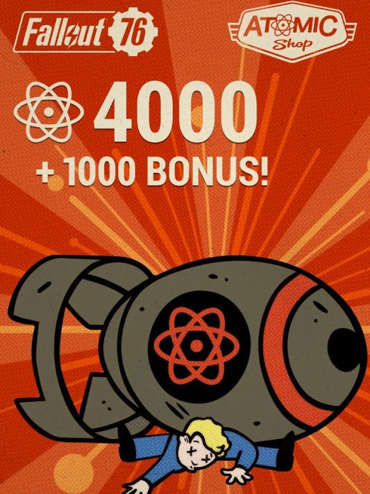 Fallout 76 - 4000 (+1000 Bonus) Atoms