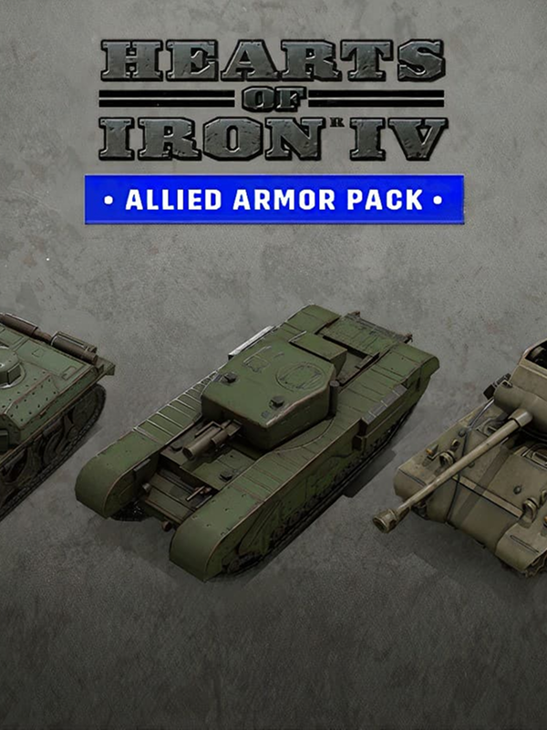 Hearts of Iron IV - Allied Armor Pack DLC