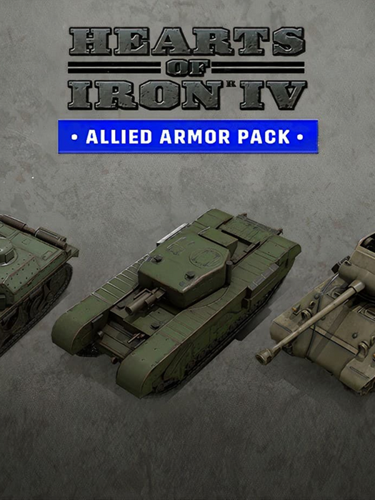 Hearts of Iron IV - Allied Armor Pack DLC