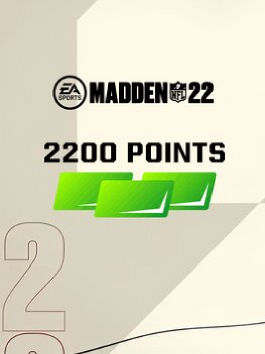 MADDEN NFL 22 - 2200 Madden Points