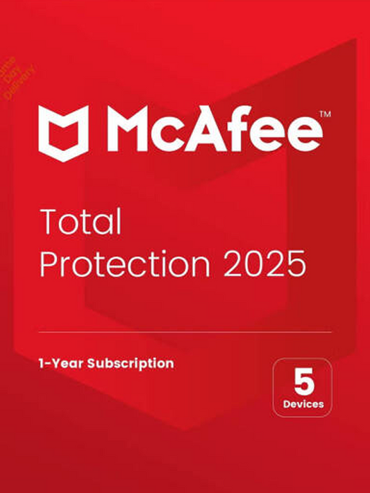 McAfee Total Protection (1 Year / 5 Devices)