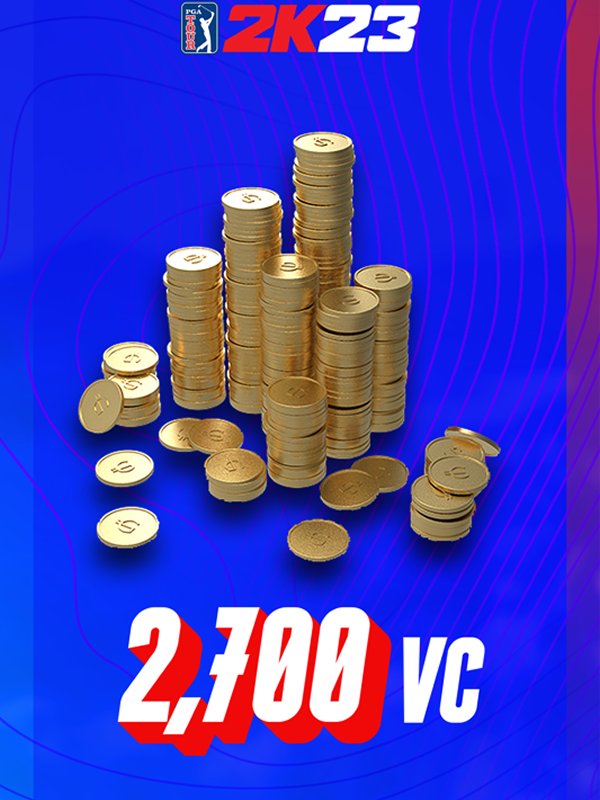 PGA Tour 2K23 - 2,700 VC Pack