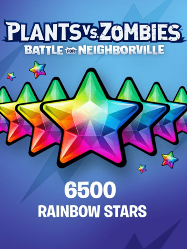 Plants vs. Zombies: Battle for Neighborville: 6500 Rainbow Stars