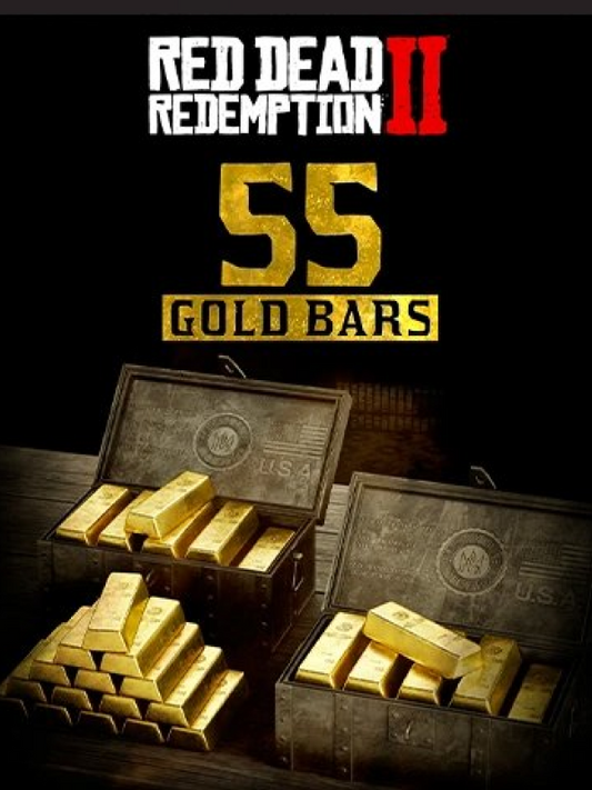 Red Dead Redemption 2 Online - 55 Gold Bars