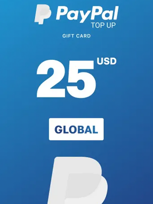 Rewarble PayPal 25 USD Gift Card