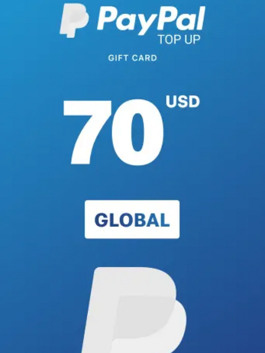 Rewarble PayPal 70 USD Gift Card