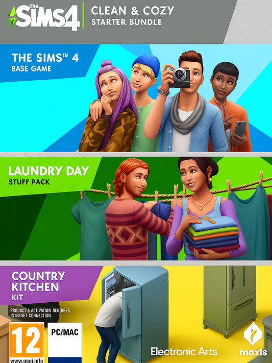 The Sims 4 - Clean & Cozy Starter Bundle