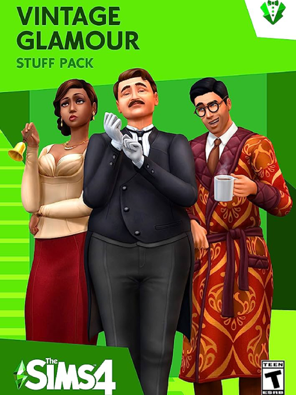 The Sims 4: Vintage Glamour Stuff