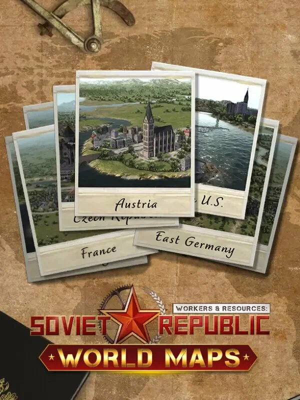 Workers & Resources: Soviet Republic - World Maps DLC