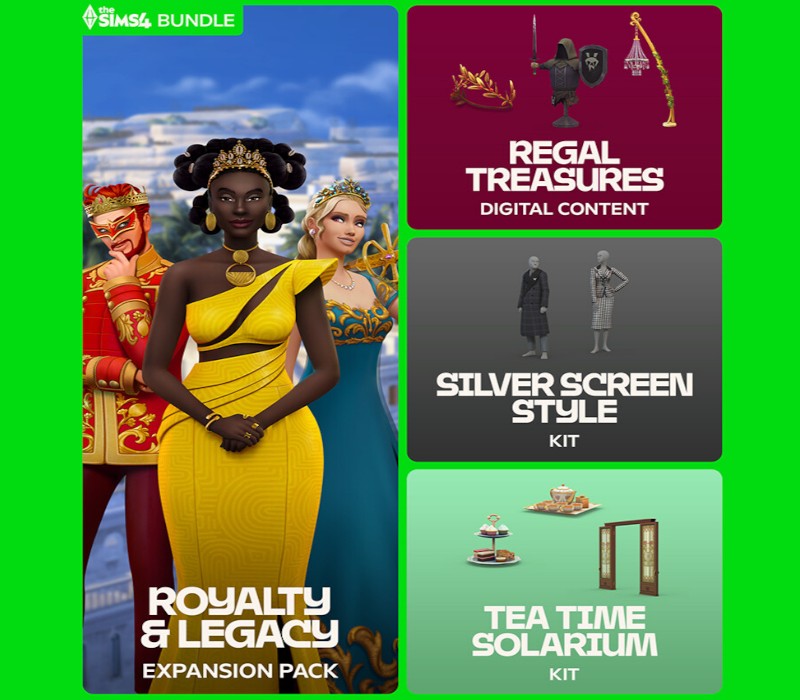 The Sims 4 - Royalty & Legacy Grand Bundle DLC