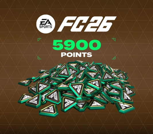 EA SPORTS FC 26 Ultimate Team 5900 FC Points
