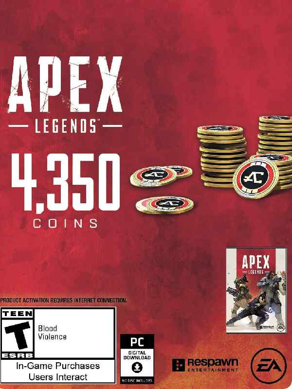 Apex Legends - 4350 Apex Coins Origin CD Key