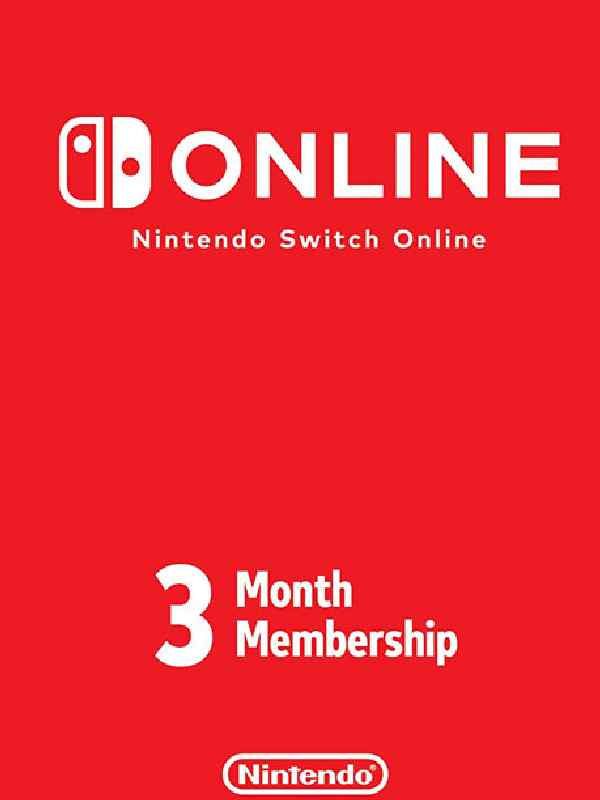 Nintendo Switch Online - 3 Months (90 Days) Individual Membership EU