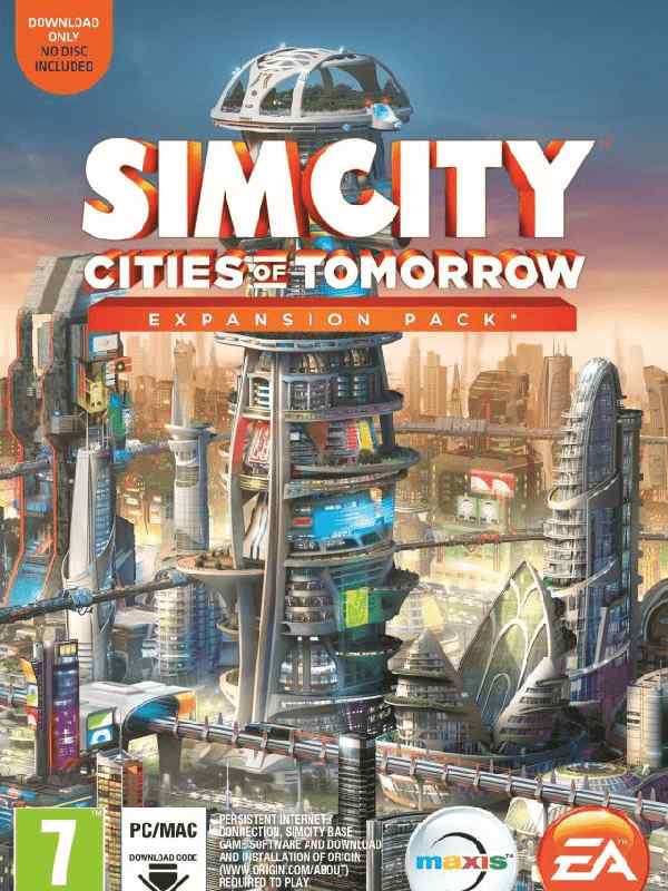 SimCity Cities of Tomorrow Expansion Pack Limited Edition Origin CD Key (PC/Mac)